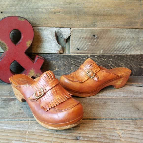 Vintage 70's Kinney clogs